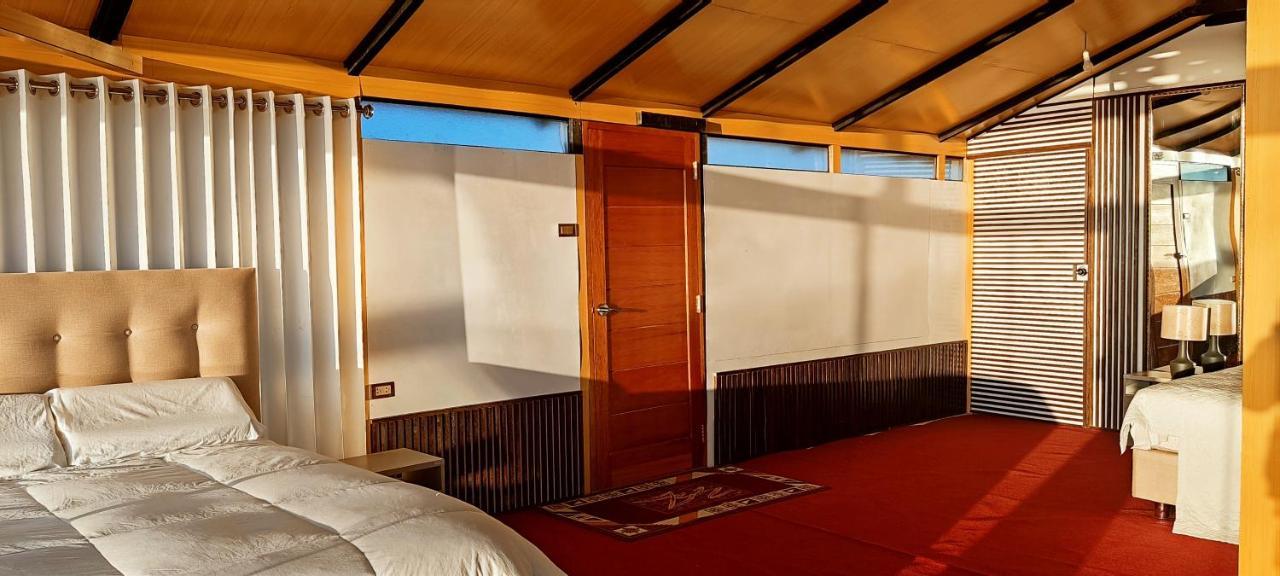 Titicaca Habitacion Panoramica Vista Al Amanecer Villa Puno Exterior foto